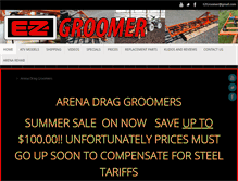 Tablet Screenshot of ezgroomer.com